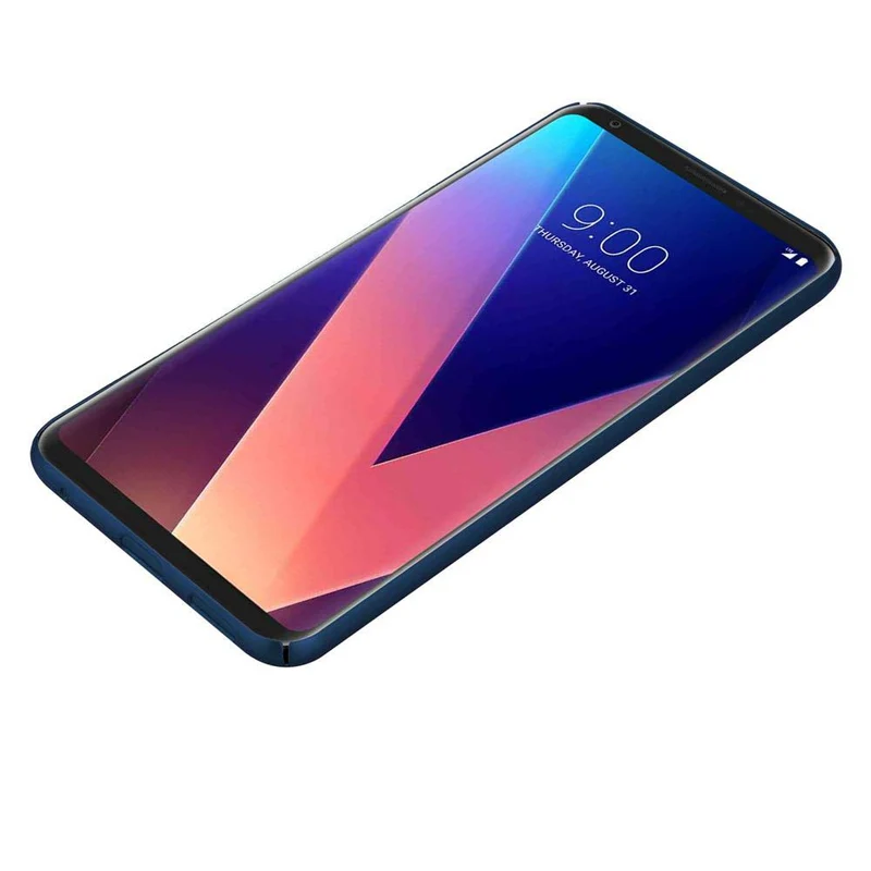 Cadorabo Hülle kompatibel mit LG V30 / V30+ / V30S / V30S+ Hard Case Schutzhülle in Metall Optik gegen Kratzer und Stöße