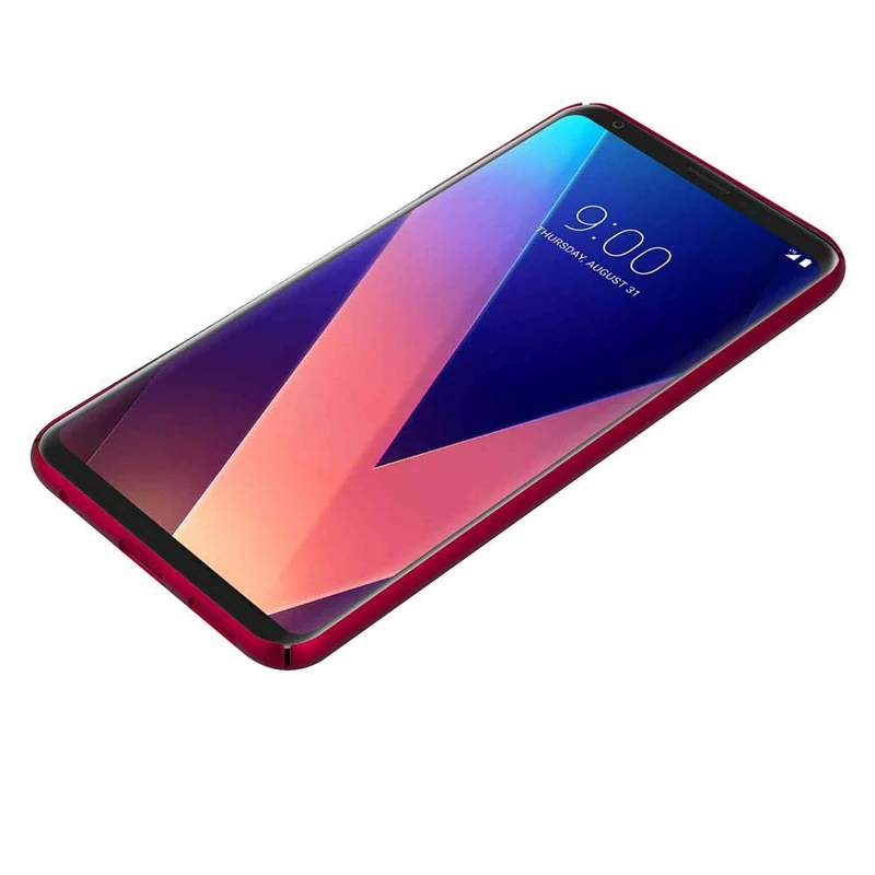 Cadorabo Hülle kompatibel mit LG V30 / V30+ / V30S / V30S+ Hard Case Schutzhülle in Metall Optik gegen Kratzer und Stöße
