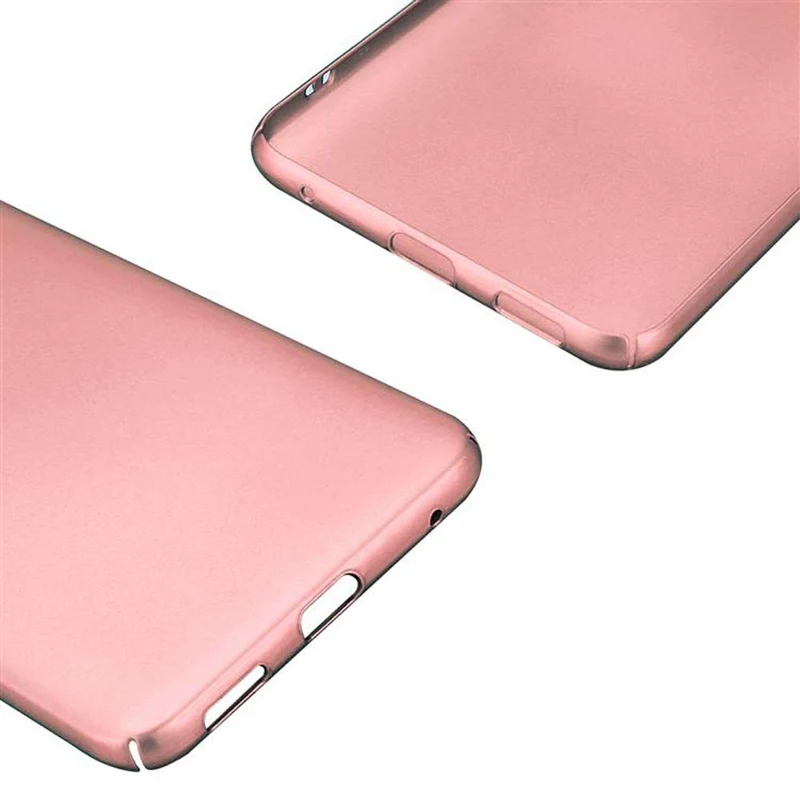 Cadorabo Hülle kompatibel mit LG V30 / V30+ / V30S / V30S+ Hard Case Schutzhülle in Metall Optik gegen Kratzer und Stöße
