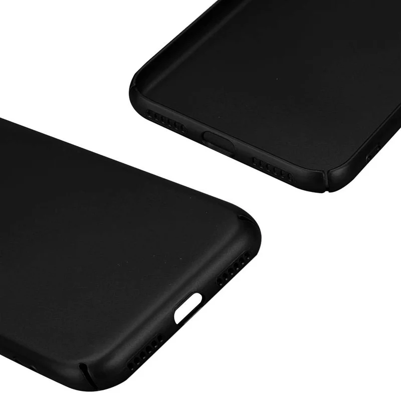 Cadorabo Hülle kompatibel mit Apple iPhone X / XS Hard Case Schutzhülle in Metall Optik gegen Kratzer und Stöße