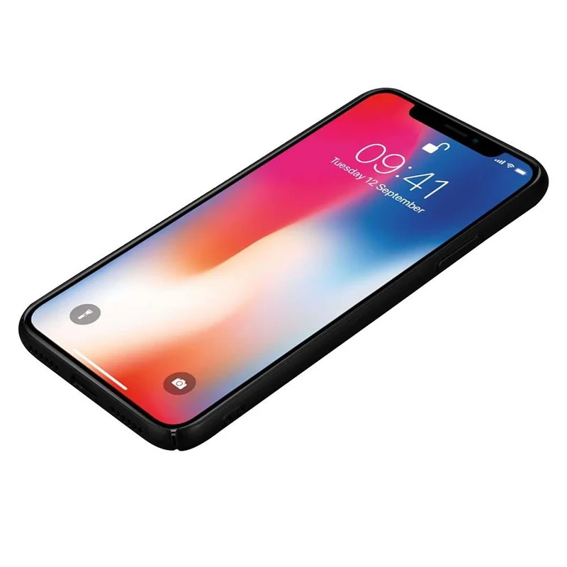 Cadorabo Hülle kompatibel mit Apple iPhone X / XS Hard Case Schutzhülle in Metall Optik gegen Kratzer und Stöße