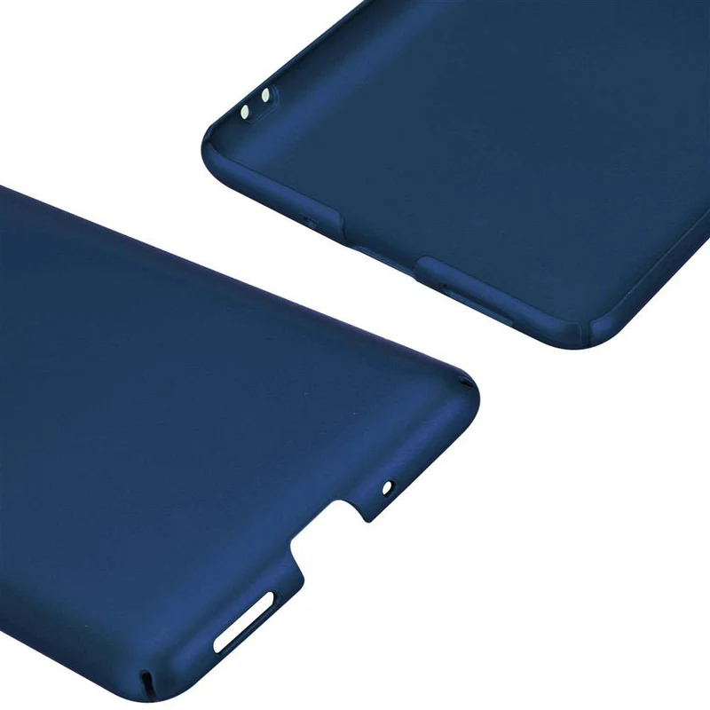 Cadorabo Hülle kompatibel mit Nokia 8 2017 Hard Case Schutzhülle in Metall Optik gegen Kratzer und Stöße