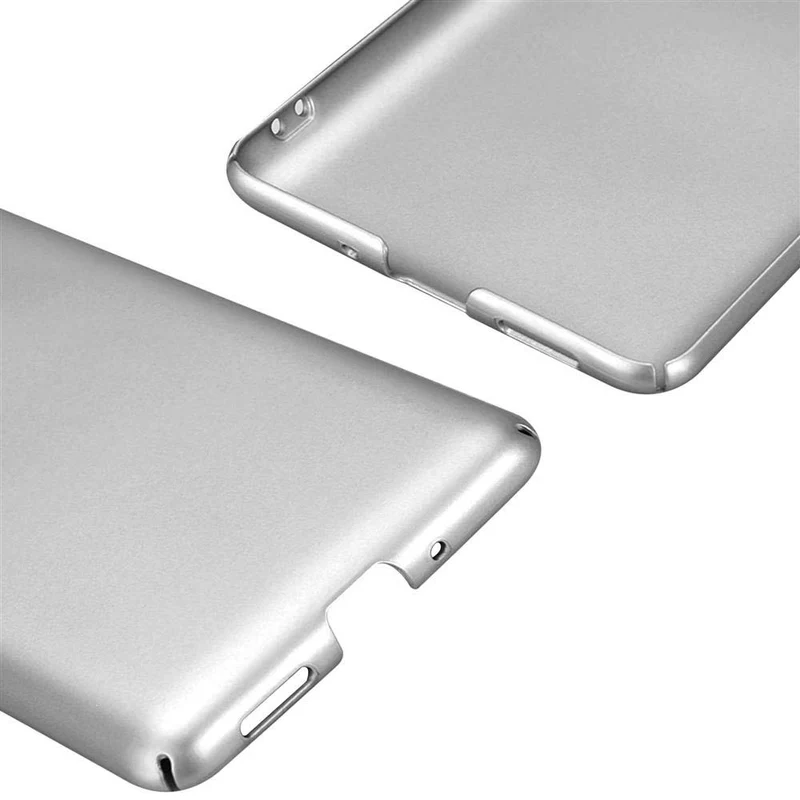 Cadorabo Hülle kompatibel mit Nokia 8 2017 Hard Case Schutzhülle in Metall Optik gegen Kratzer und Stöße