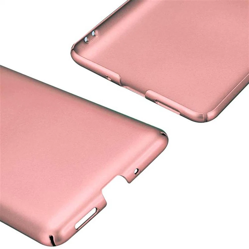 Cadorabo Hülle kompatibel mit Nokia 8 2017 Hard Case Schutzhülle in Metall Optik gegen Kratzer und Stöße