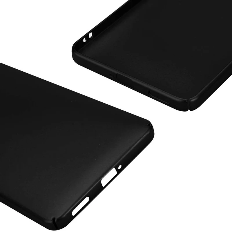 Cadorabo Hülle kompatibel mit Nokia 6 2017 Hard Case Schutzhülle in Metall Optik gegen Kratzer und Stöße