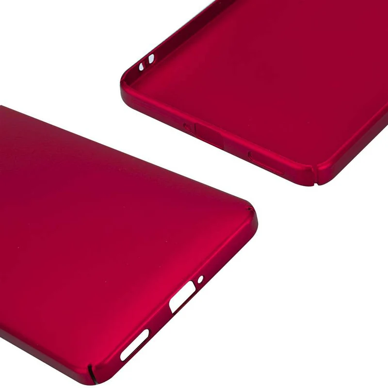 Cadorabo Hülle kompatibel mit Nokia 6 2017 Hard Case Schutzhülle in Metall Optik gegen Kratzer und Stöße