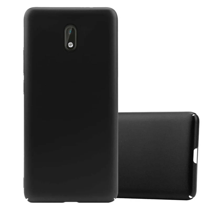 Cadorabo Hülle kompatibel mit Nokia 3 2017 Hard Case Schutzhülle in Metall Optik gegen Kratzer und Stöße