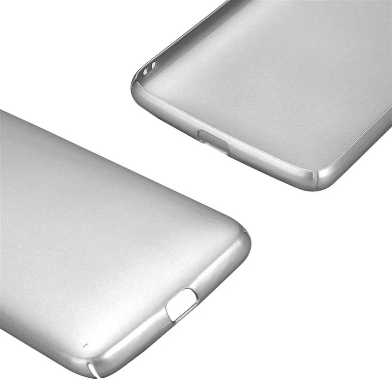 Cadorabo Hülle kompatibel mit Motorola MOTO G5 Hard Case Schutzhülle in Metall Optik gegen Kratzer und Stöße