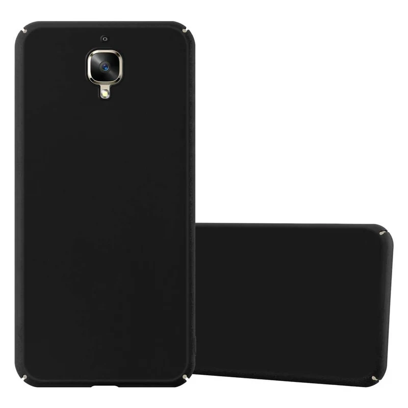 Cadorabo Hülle kompatibel mit OnePlus 3 / 3T Hard Case Schutzhülle in Metall Optik gegen Kratzer und Stöße