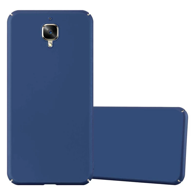 Cadorabo Hülle kompatibel mit OnePlus 3 / 3T Hard Case Schutzhülle in Metall Optik gegen Kratzer und Stöße