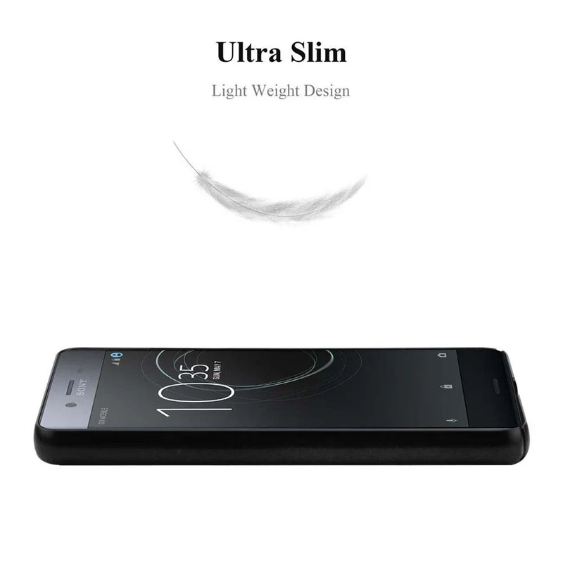 Cadorabo Hülle kompatibel mit Sony Xperia XZ / XZs Hard Case Schutzhülle in Metall Optik gegen Kratzer und Stöße
