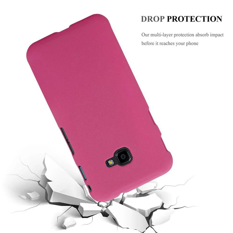 Cadorabo Hülle kompatibel mit Samsung Galaxy XCover 4 / XCover 4s Hard Case Schutzhülle in Frosted Optik gegen Kratzer und Stöße