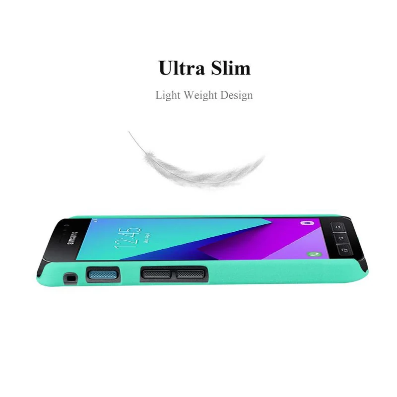 Cadorabo Hülle kompatibel mit Samsung Galaxy XCover 4 / XCover 4s Hard Case Schutzhülle in Frosted Optik gegen Kratzer und Stöße