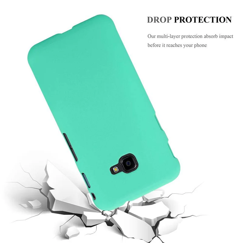 Cadorabo Hülle kompatibel mit Samsung Galaxy XCover 4 / XCover 4s Hard Case Schutzhülle in Frosted Optik gegen Kratzer und Stöße
