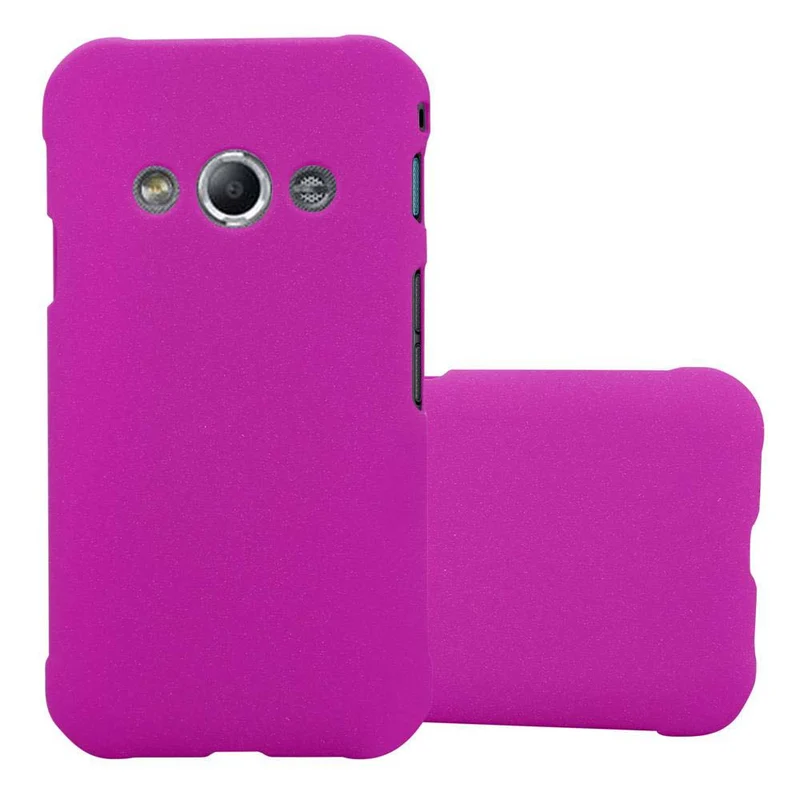Cadorabo Hülle kompatibel mit Samsung Galaxy XCover 3 Hard Case Schutzhülle in Frosted Optik gegen Kratzer und Stöße