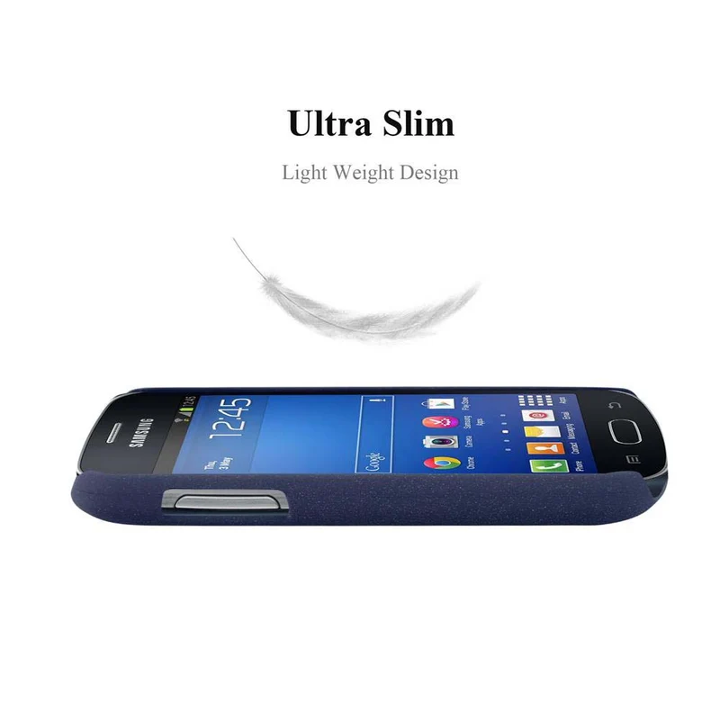 Cadorabo Hülle kompatibel mit Samsung Galaxy TREND LITE Hard Case Schutzhülle in Frosted Optik gegen Kratzer und Stöße