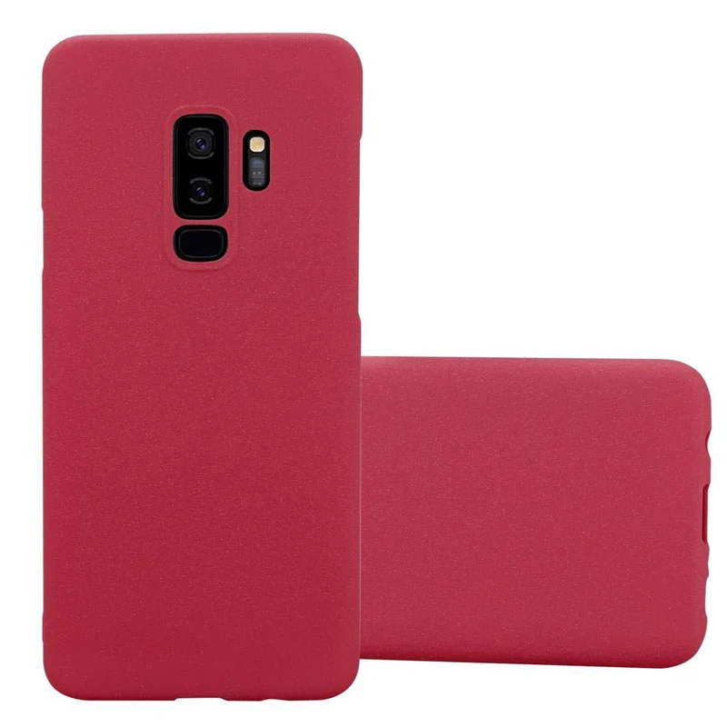 Cadorabo Hülle kompatibel mit Samsung Galaxy S9 PLUS Hard Case Schutzhülle in Frosted Optik gegen Kratzer und Stöße