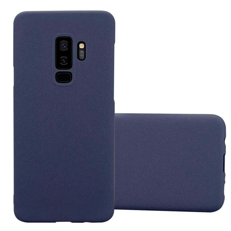 Cadorabo Hülle kompatibel mit Samsung Galaxy S9 PLUS Hard Case Schutzhülle in Frosted Optik gegen Kratzer und Stöße