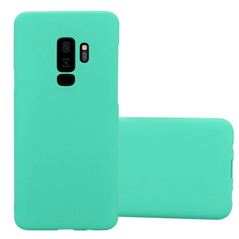 Cadorabo Hülle kompatibel mit Samsung Galaxy S9 PLUS Hard Case Schutzhülle in Frosted Optik gegen Kratzer und Stöße