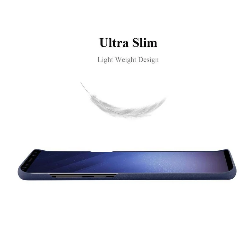 Cadorabo Hülle kompatibel mit Samsung Galaxy S9 Hard Case Schutzhülle in Frosted Optik gegen Kratzer und Stöße