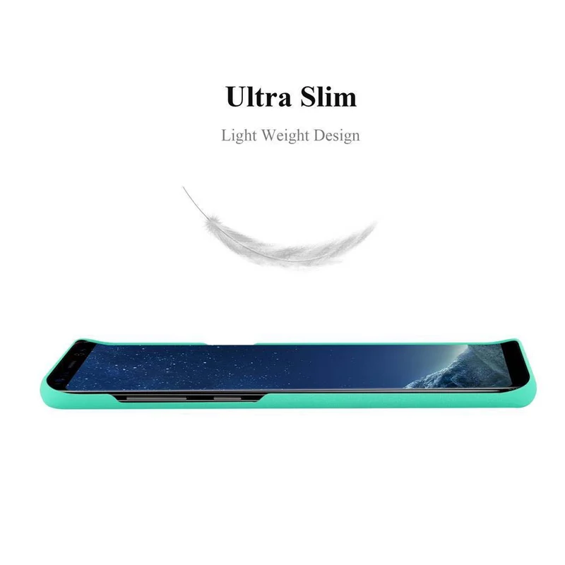 Cadorabo Hülle kompatibel mit Samsung Galaxy S8 PLUS Hard Case Schutzhülle in Frosted Optik gegen Kratzer und Stöße