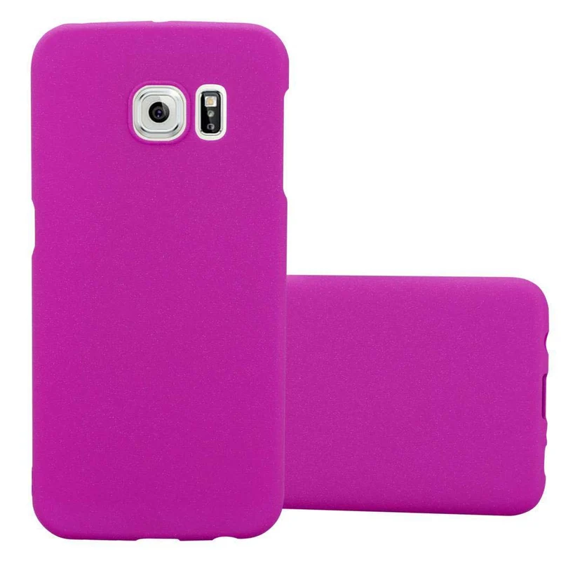 Cadorabo Hülle kompatibel mit Samsung Galaxy S6 EDGE PLUS Hard Case Schutzhülle in Frosted Optik gegen Kratzer und Stöße