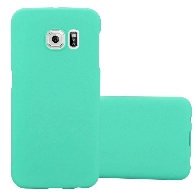 Cadorabo Hülle kompatibel mit Samsung Galaxy S6 EDGE PLUS Hard Case Schutzhülle in Frosted Optik gegen Kratzer und Stöße