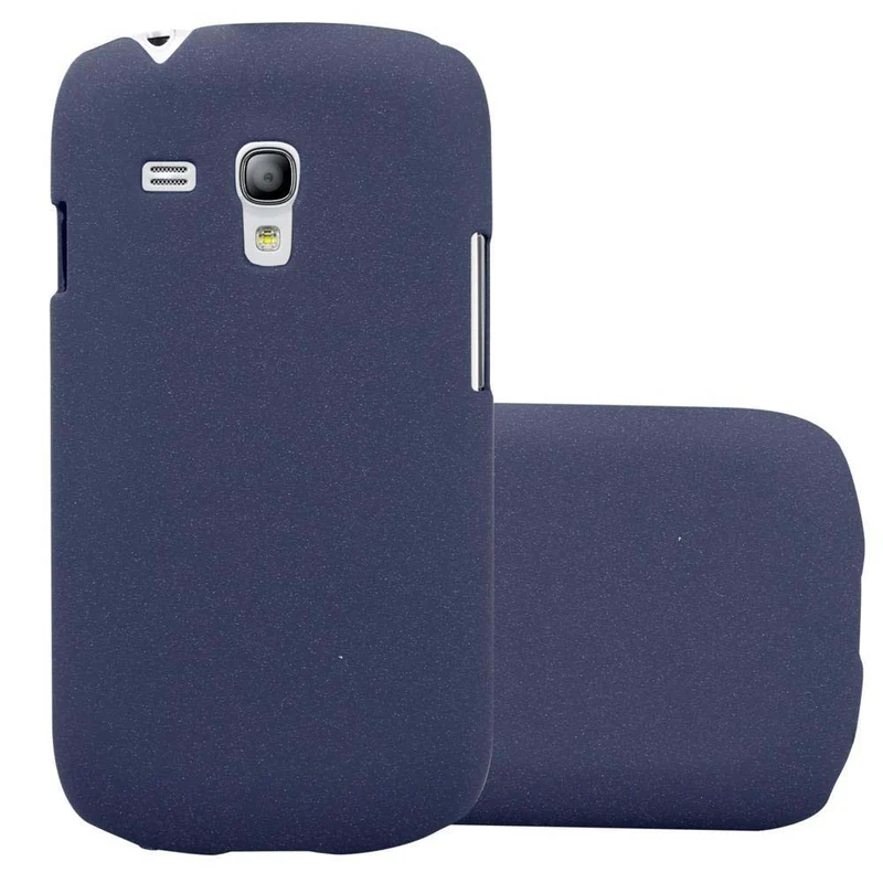 Cadorabo Hülle kompatibel mit Samsung Galaxy S3 MINI Hard Case Schutzhülle in Frosted Optik gegen Kratzer und Stöße