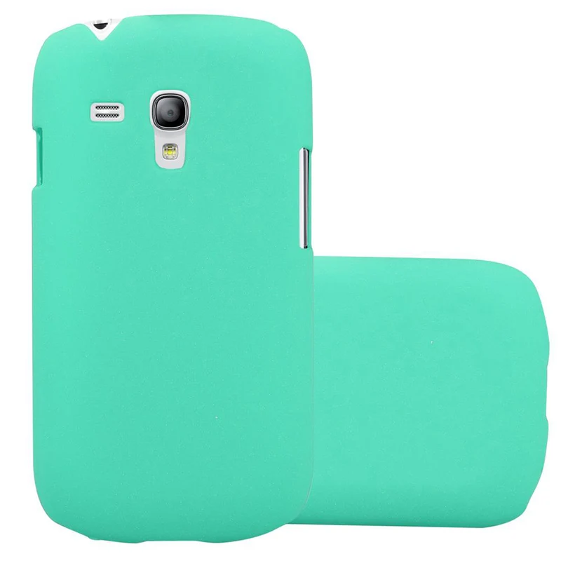 Cadorabo Hülle kompatibel mit Samsung Galaxy S3 MINI Hard Case Schutzhülle in Frosted Optik gegen Kratzer und Stöße