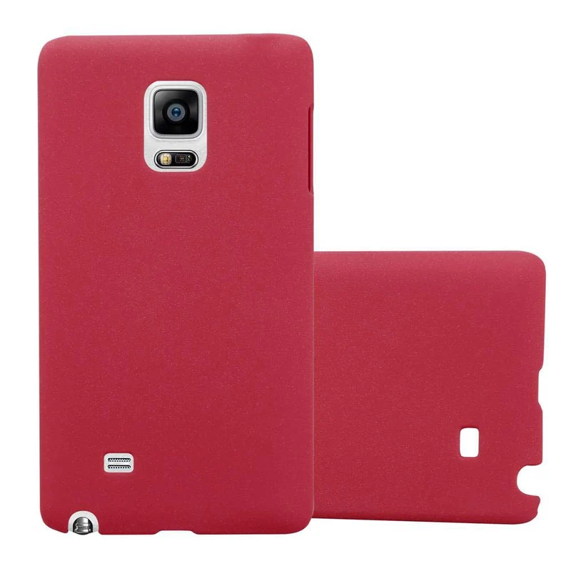 Cadorabo Hülle kompatibel mit Samsung Galaxy NOTE EDGE Hard Case Schutzhülle in Frosted Optik gegen Kratzer und Stöße