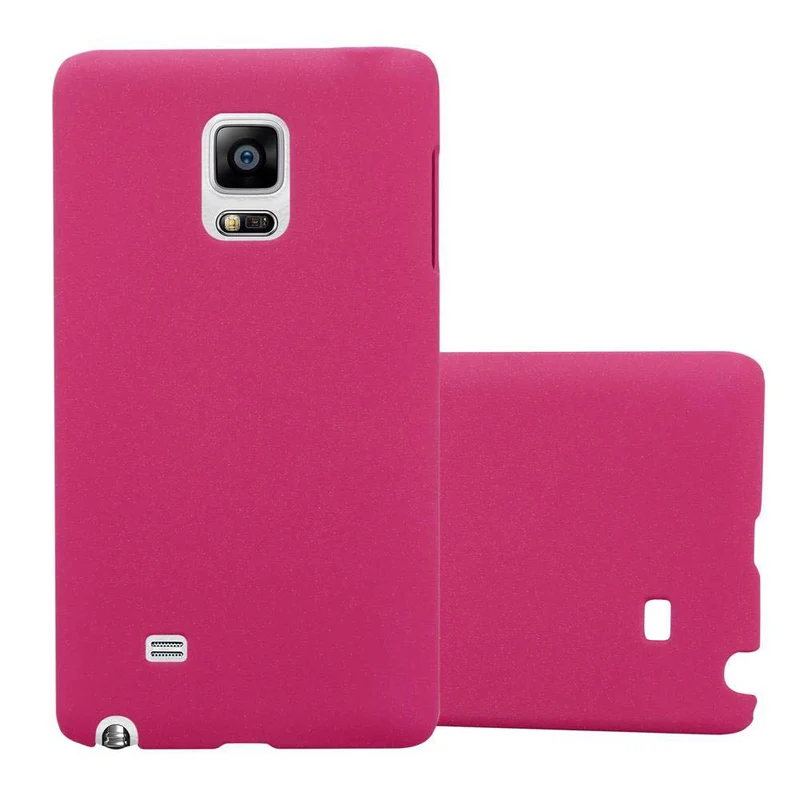 Cadorabo Hülle kompatibel mit Samsung Galaxy NOTE EDGE Hard Case Schutzhülle in Frosted Optik gegen Kratzer und Stöße