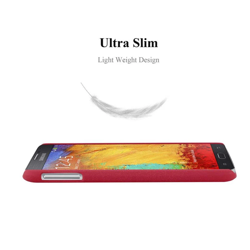 Cadorabo Hülle kompatibel mit Samsung Galaxy NOTE 3 NEO Hard Case Schutzhülle in Frosted Optik gegen Kratzer und Stöße