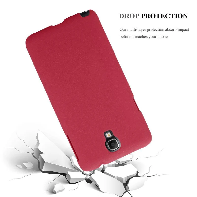 Cadorabo Hülle kompatibel mit Samsung Galaxy NOTE 3 NEO Hard Case Schutzhülle in Frosted Optik gegen Kratzer und Stöße