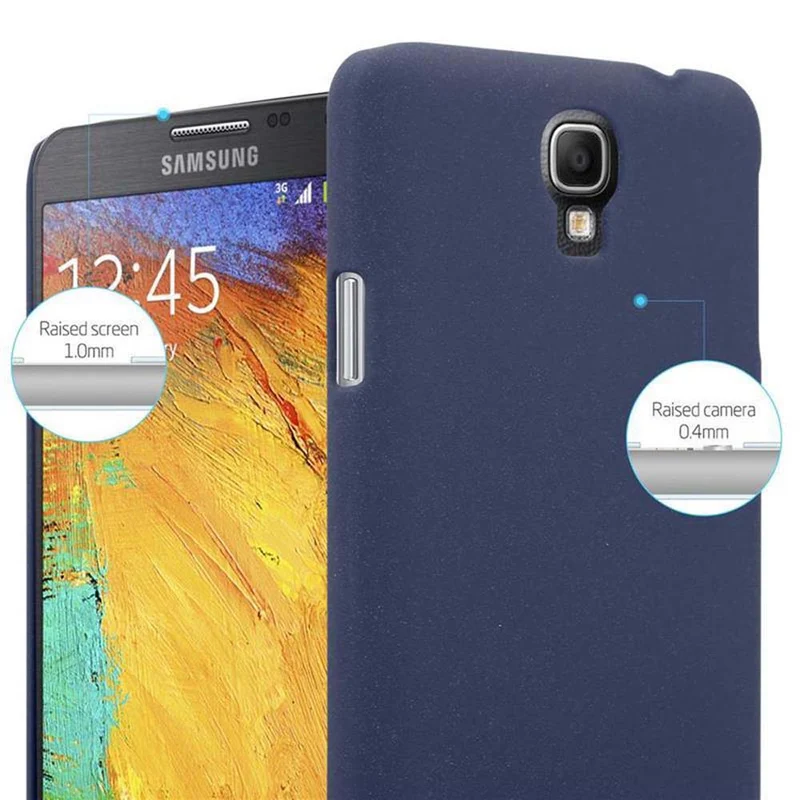 Cadorabo Hülle kompatibel mit Samsung Galaxy NOTE 3 NEO Hard Case Schutzhülle in Frosted Optik gegen Kratzer und Stöße
