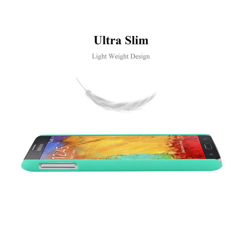 Cadorabo Hülle kompatibel mit Samsung Galaxy NOTE 3 NEO Hard Case Schutzhülle in Frosted Optik gegen Kratzer und Stöße