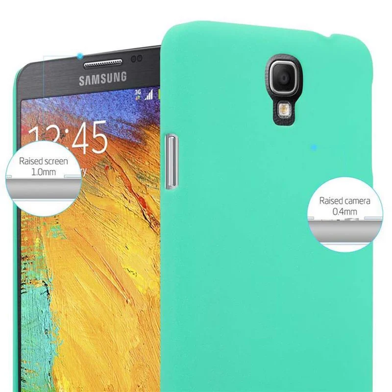 Cadorabo Hülle kompatibel mit Samsung Galaxy NOTE 3 NEO Hard Case Schutzhülle in Frosted Optik gegen Kratzer und Stöße