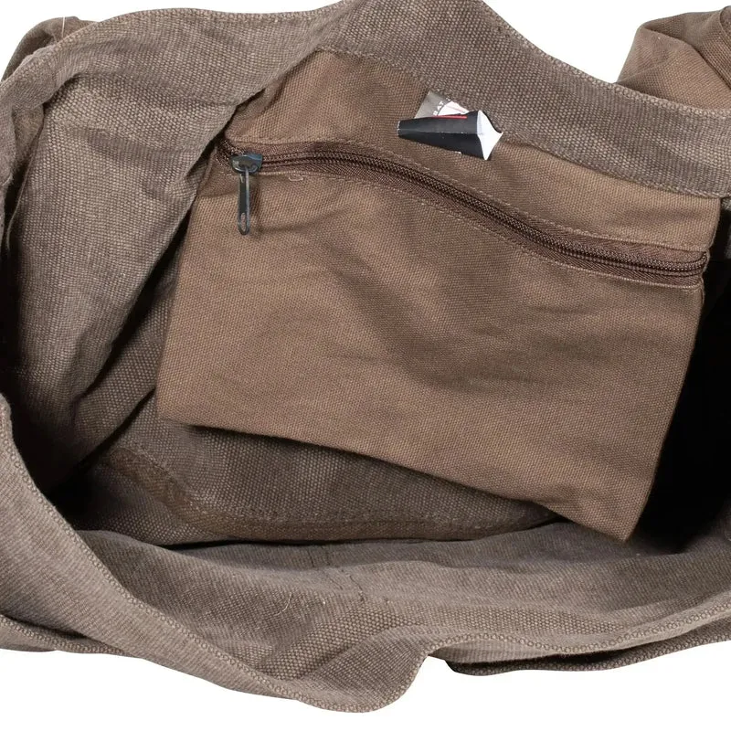 Umhängetasche Messenger Bag Classic braun