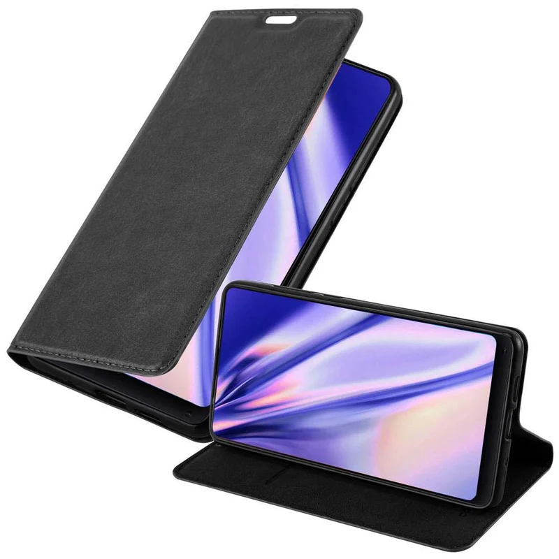 Cadorabo Hülle kompatibel mit Xiaomi Mi MIX 2S Schutzhülle mit Magnetverschluss, Standfunktion und Kartenfach