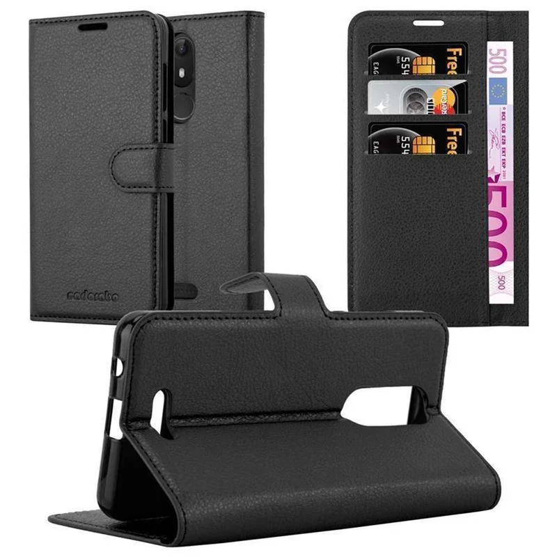Cadorabo Hülle kompatibel mit WIKO VIEW LITE Schutzhülle mit Magnetverschluss, Standfunktion und Kartenfach