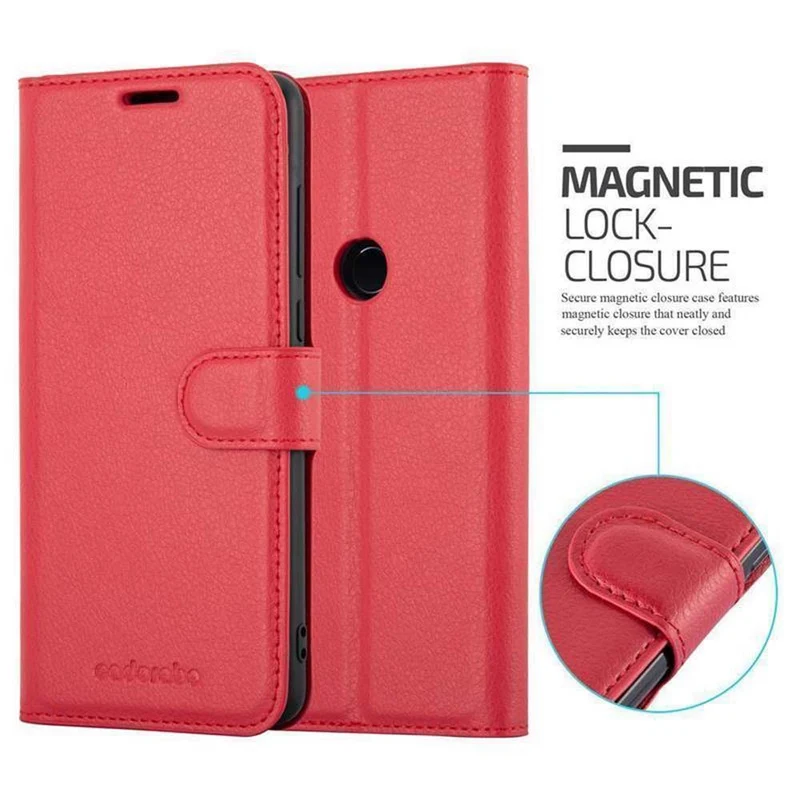 Cadorabo Hülle kompatibel mit Xiaomi Mi MIX 2S Schutzhülle mit Magnetverschluss, Standfunktion und Kartenfach