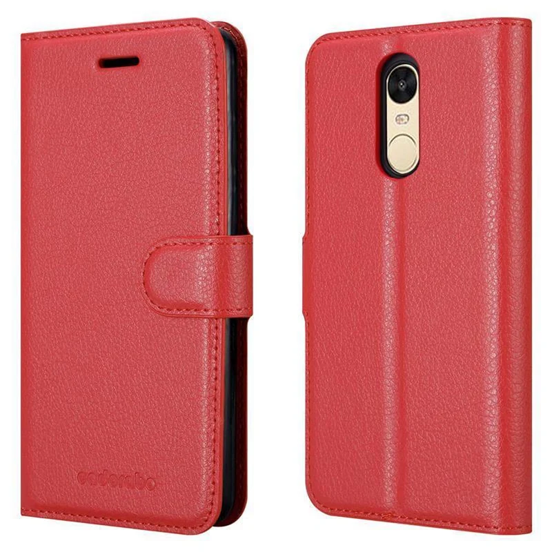 Cadorabo Hülle kompatibel mit Xiaomi RedMi PRO Schutzhülle mit Magnetverschluss, Standfunktion und Kartenfach