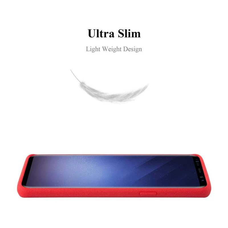 Cadorabo Hülle kompatibel mit Samsung Galaxy S9 Schutzhülle aus flexiblem TPU Silikon