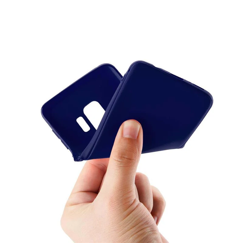 Cadorabo Hülle kompatibel mit Samsung Galaxy S9 Schutzhülle aus flexiblem TPU Silikon