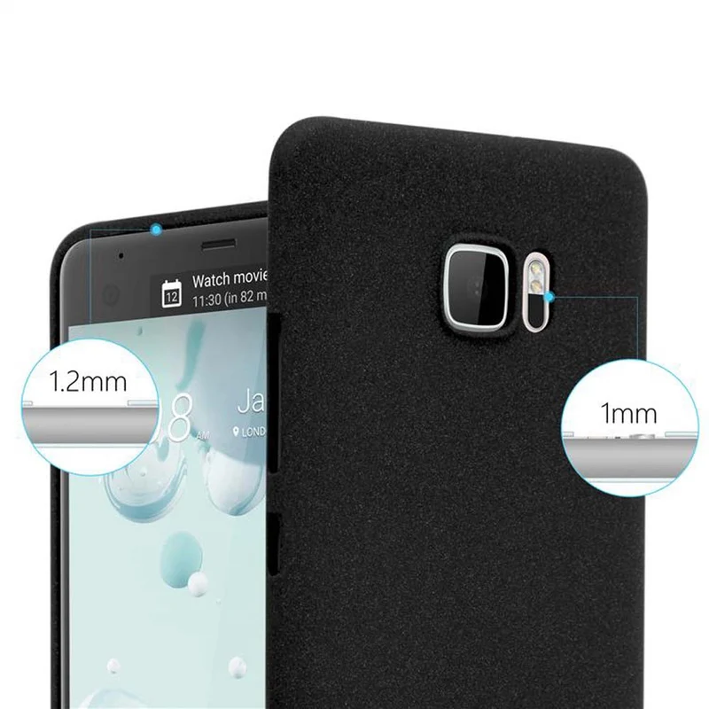 Cadorabo Hülle kompatibel mit HTC U ULTRA Schutzhülle aus flexiblem TPU Silikon