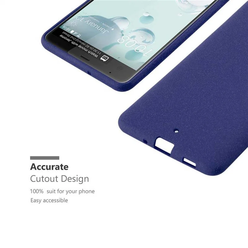 Cadorabo Hülle kompatibel mit HTC U ULTRA Schutzhülle aus flexiblem TPU Silikon