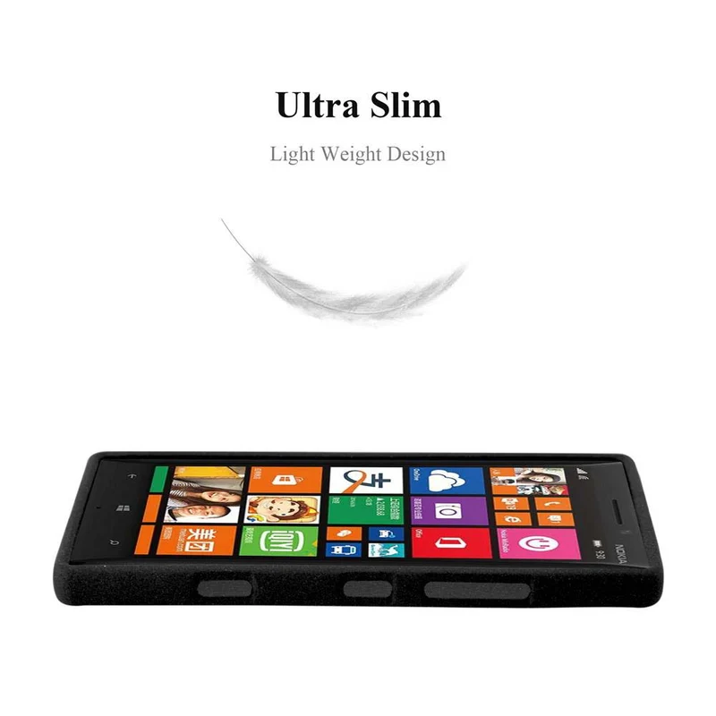 Cadorabo Hülle kompatibel mit Nokia Lumia 929 / 930 Schutzhülle aus flexiblem TPU Silikon