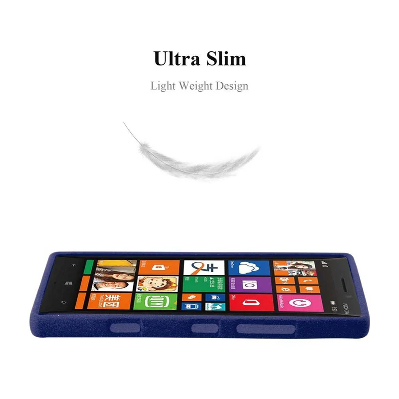 Cadorabo Hülle kompatibel mit Nokia Lumia 929 / 930 Schutzhülle aus flexiblem TPU Silikon
