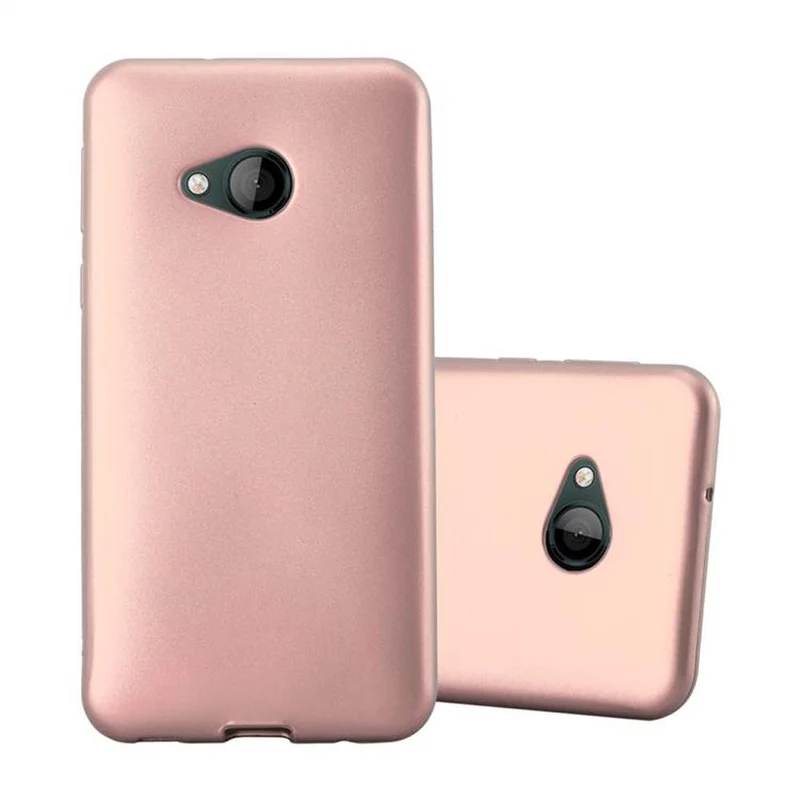Cadorabo Hülle kompatibel mit HTC U PLAY Schutzhülle aus flexiblem TPU Silikon