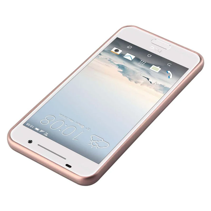 Cadorabo Hülle kompatibel mit HTC ONE A9 Schutzhülle aus flexiblem TPU Silikon