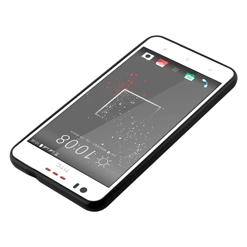 Cadorabo Hülle kompatibel mit HTC Desire 10 LIFESTYLE / Desire 825 Schutzhülle aus flexiblem TPU Silikon